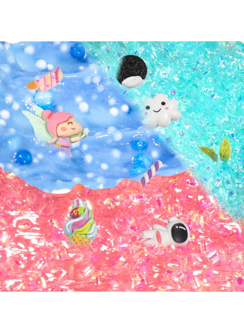 SIMDOW 6 Pack Slimes,Cloud Slime kit for Girls Ages 5-12, Cloud Dough for Kids Slime Set Party kit Goodie Bag Stuffers, Girls Birthday Gift Ideas Cute Stuff - Image 5